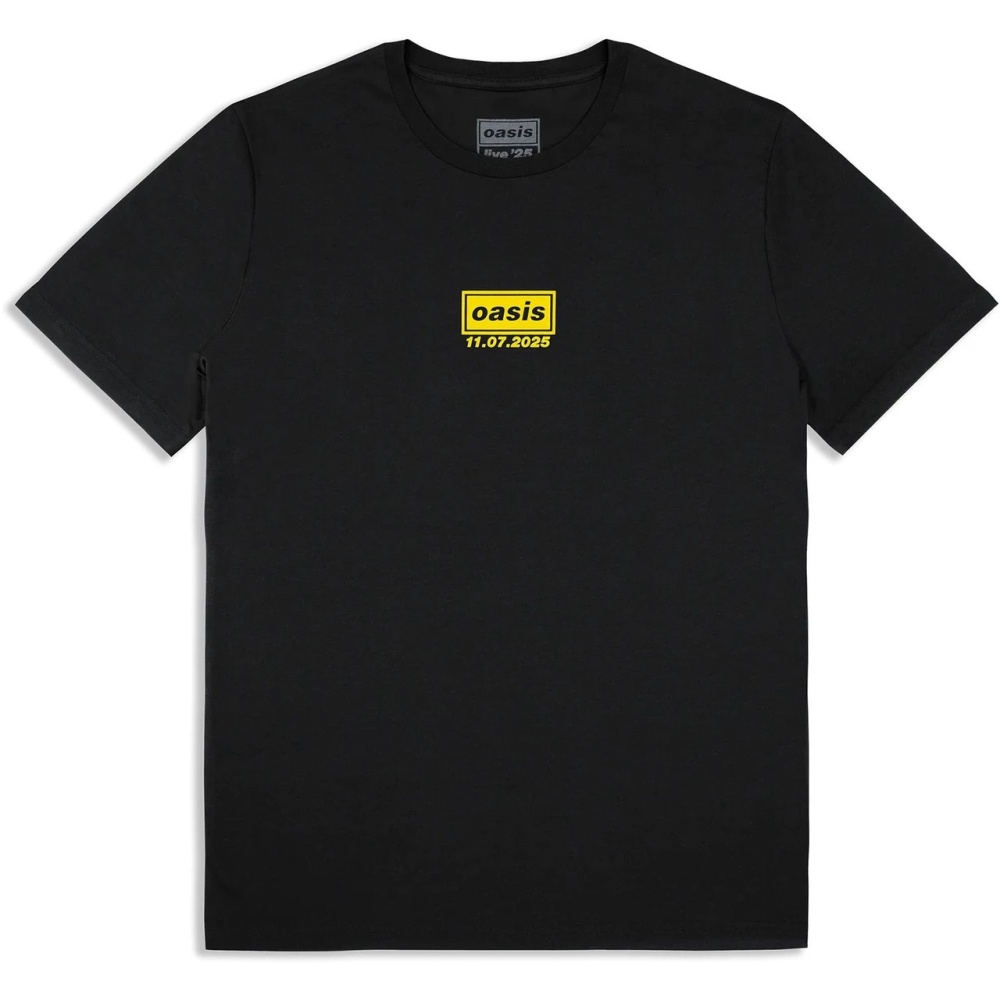 Oasis - Manchester 11 July Event Herren TShirt - Schwarz